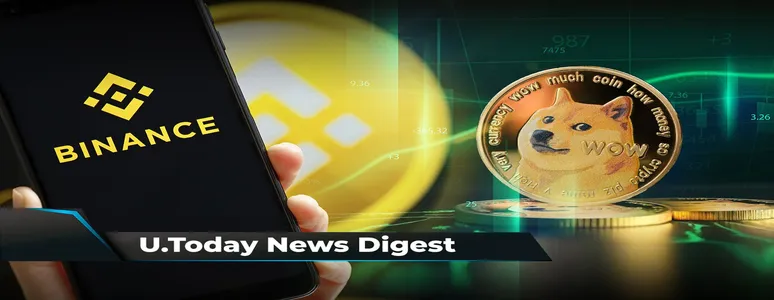 Binance Converts All SAFU Assets to USDC, DOGE Might Reach All-Time High After Supply Shock Resolution, Shibarium Skyrockets 160%: Crypto News Digest 
