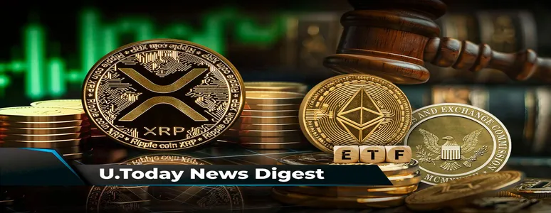 XRP Surges to New All-Time High in Millionaire Addresses, SEC Delays Decision on Another Spot Ethereum ETF: Crypto News Digest by U.Today
