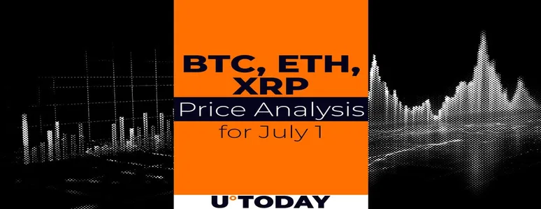BTC, ETH, and XRP Price Prediction for July 1