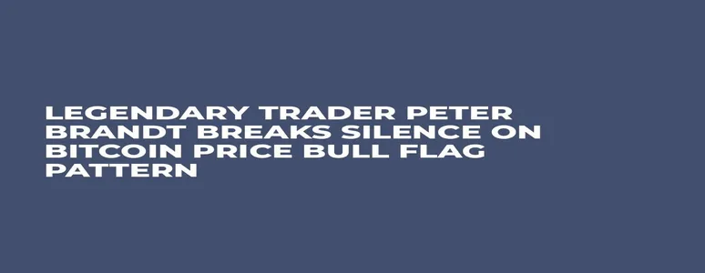 Legendary Trader Peter Brandt Breaks Silence on Bitcoin Price Bull Flag Pattern