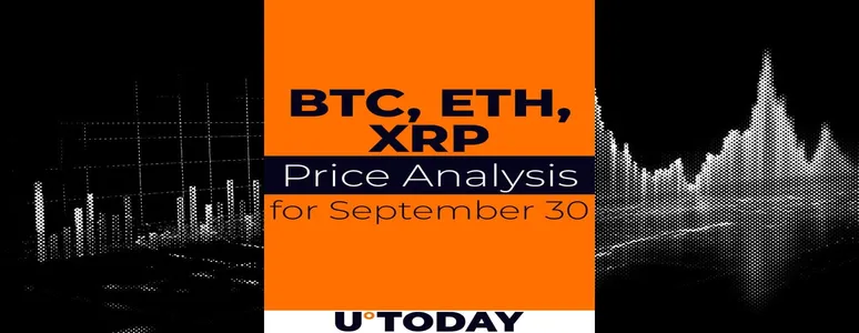 BTC, ETH, and XRP Price Prediction for September 30